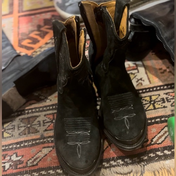 Kemo Sabe Old gringo green suede shorty - Picture 4 of 6